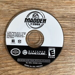 Madden NFL 2005  (Nintendo GameCube, 2004) Disc Only - Tested, Working